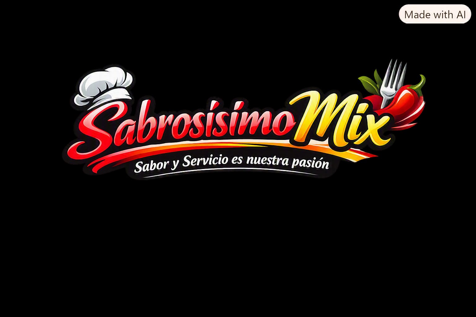 Logo con fondo negro